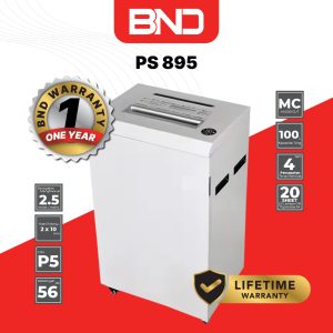 MESIN PENGHANCUR KERTAS BND PS 895 (HEAVY DUTY - MICRO CUT)